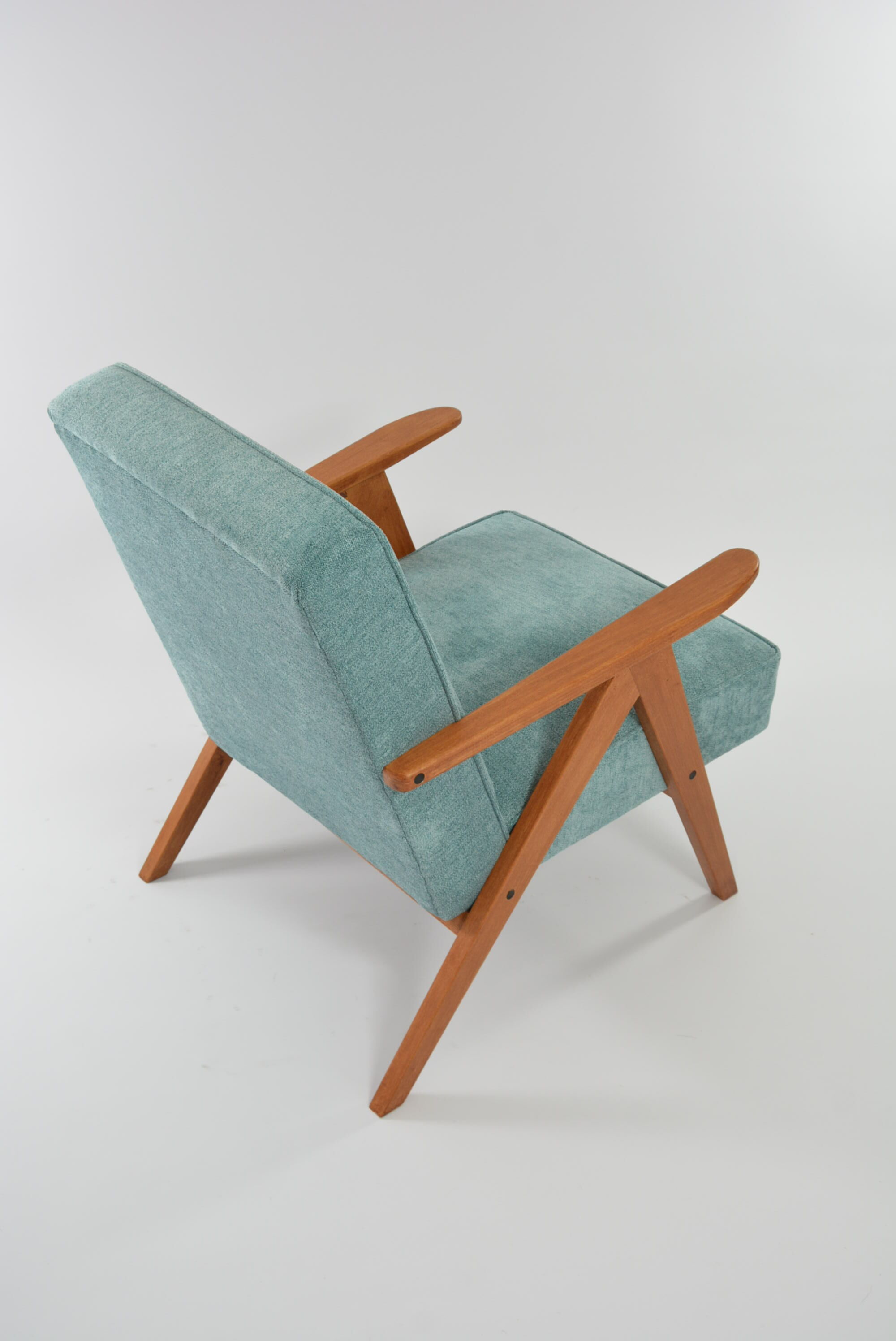 Fauteuil Komas canard chiné