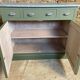 Buffet vert 4 tiroirs