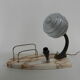 Lampe de bureau art déco avec stylo et porte-lettres