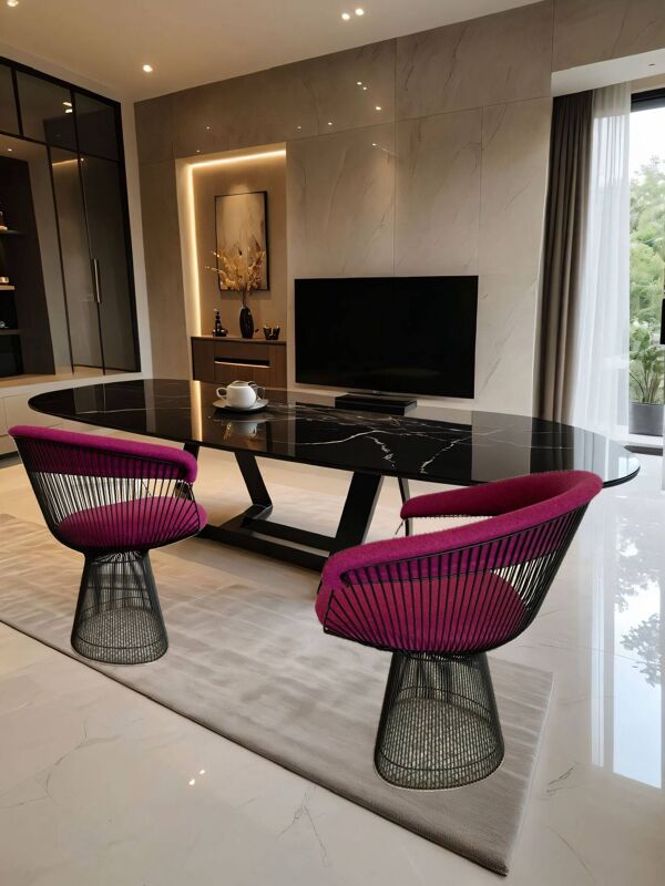 Warren Platner Chaise Édition Knoll