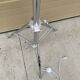 Lamppost on metal feet