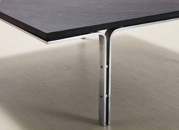 Table basse en ardoise Horst Bruning pour Kill International Allemagne années 1960