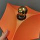 A set of rare wall lamps from Hoffmeister, Germany, 1970s. Model 35060.
