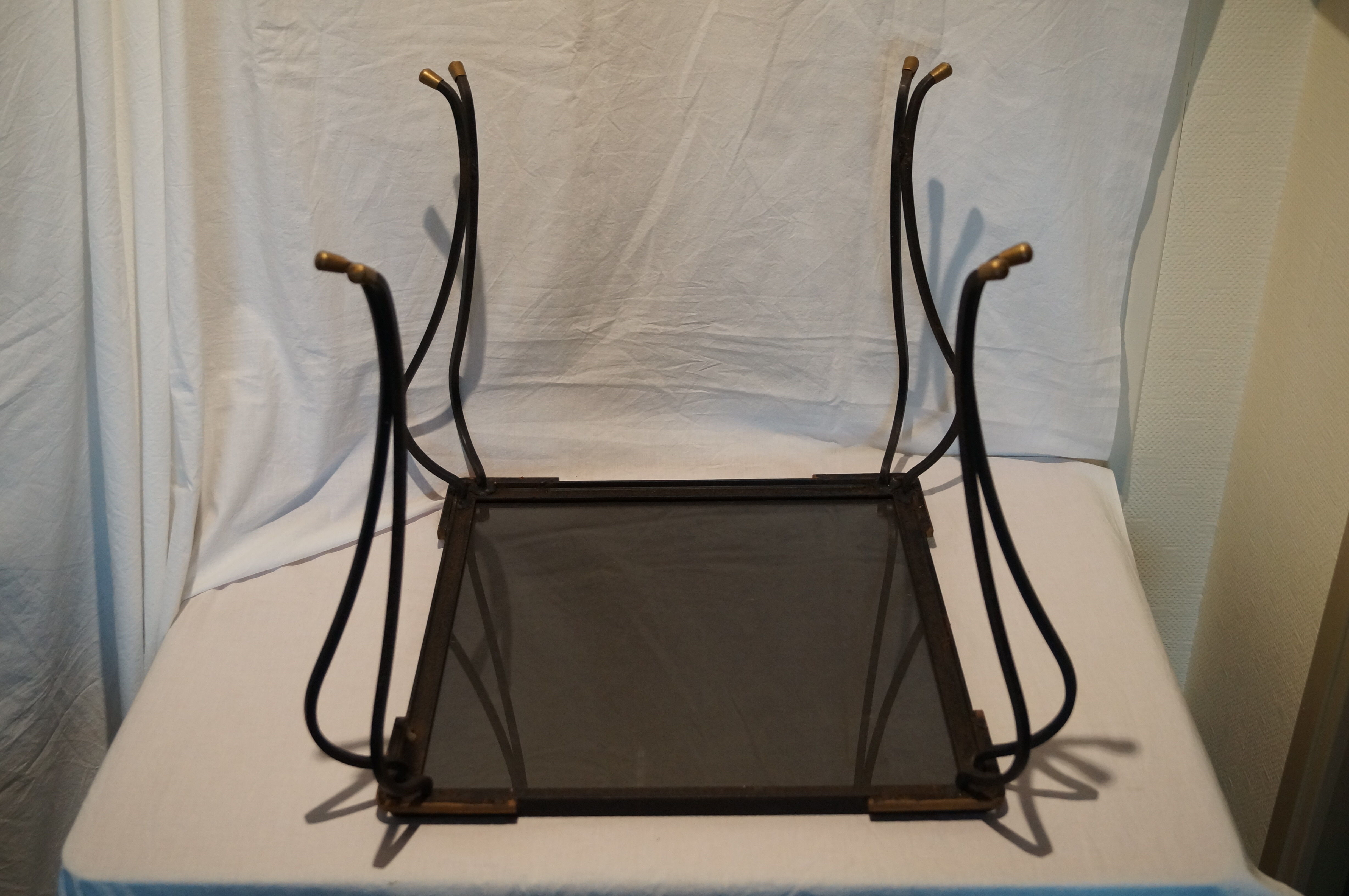 Vintage wrought iron table