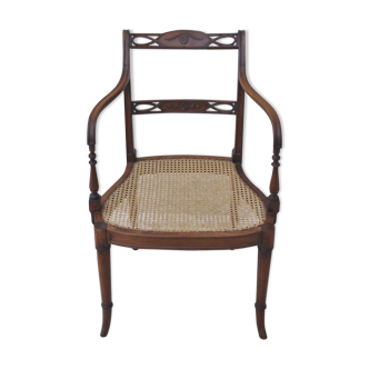 Fauteuil canné anglais
