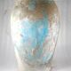 Blue terracotta jar