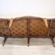 Antique sofa in walnut, Italy late 19th century