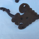 Pair of iron coatrack