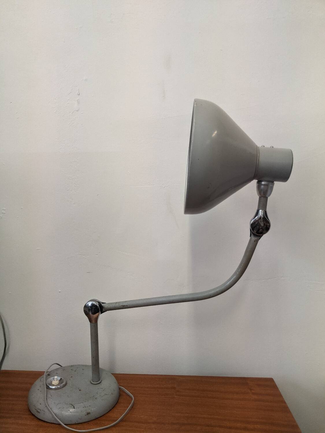 Vintage Jumo workshop lamp