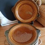 Sarreguemines fish slushie plates