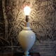 Opaline lamp 1950