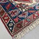 Turkish tribal rug natural dyes 200x120 cm vintage Turkish carpet 2521