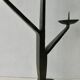 Wrought iron chandelier, brutalist style, 60s