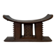 Tabouret Ashanti en bois sculpté – Ghana