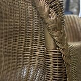 Fauteuil rotin Lloyd Loom