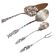 Antique Swedish Sterling Silver Hors d'Oeuvre and Dessert Serving Set, 1949