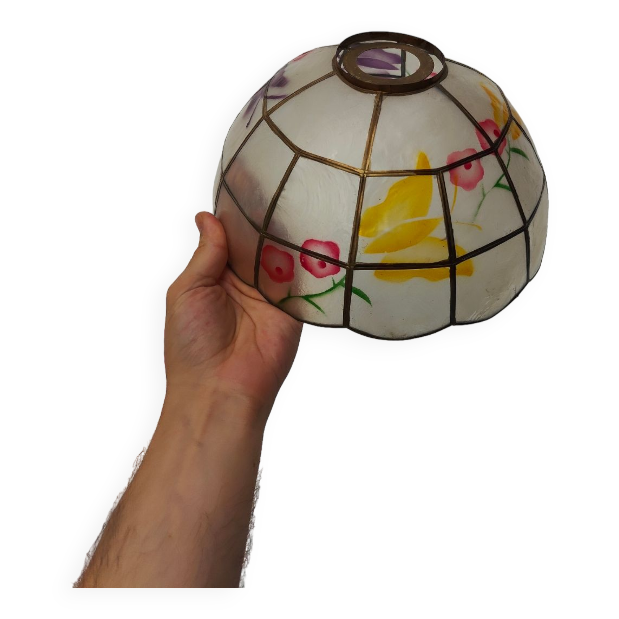 Mother-of-pearl lampshade