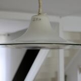 Pair of Cinea suspensions, Leucos workshop, handmade in Murano, design Giusto Toso, circa 197