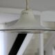 Pair of Cinea suspensions, Leucos workshop, handmade in Murano, design Giusto Toso, circa 197