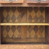 Old Vendée cabinet, bonnet maker, standing man, storage unit