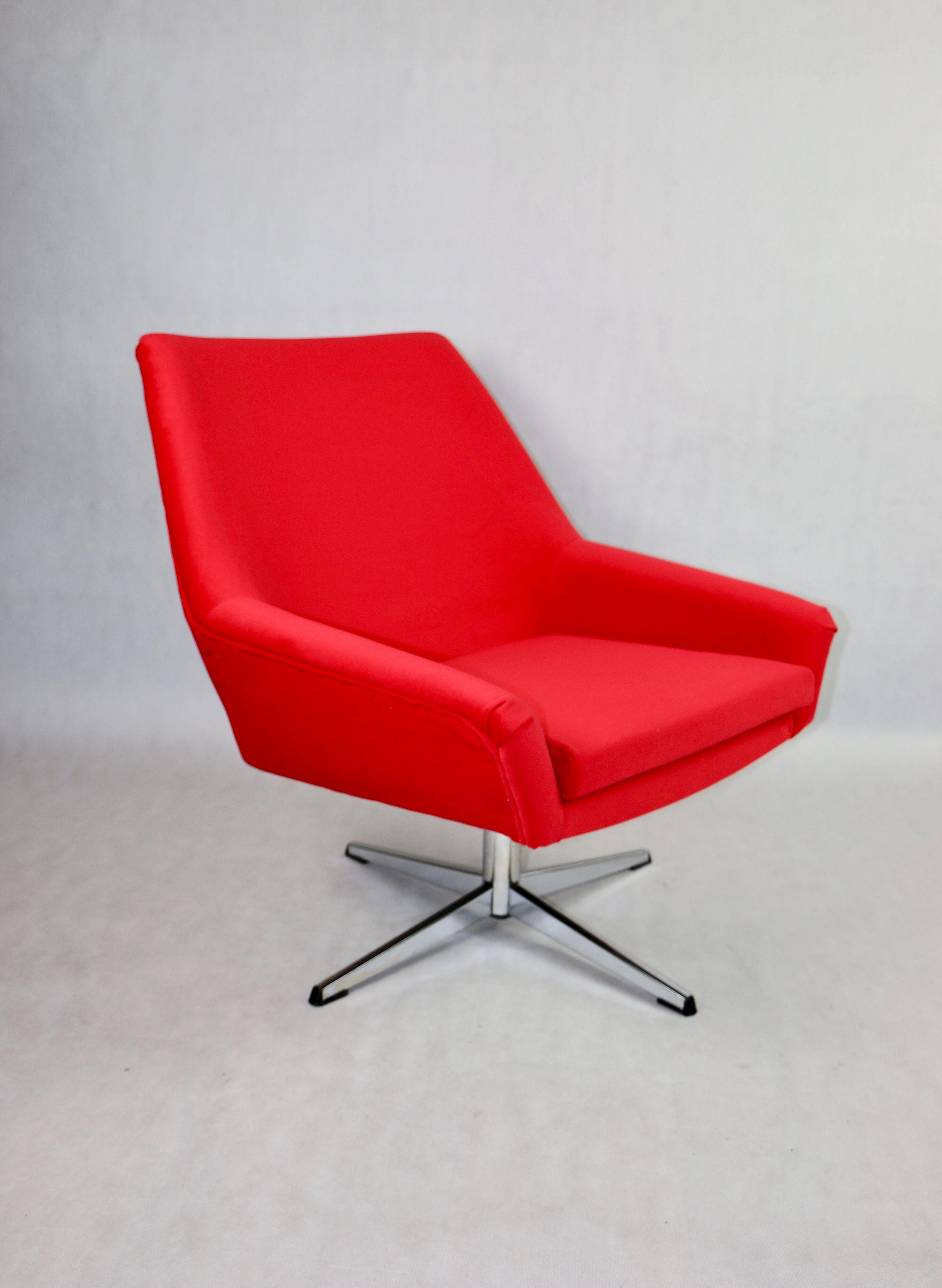 Red Swivel Chair