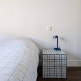 Ceramic tile side table