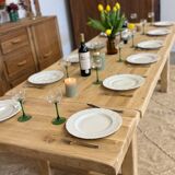 Farm table with extensions