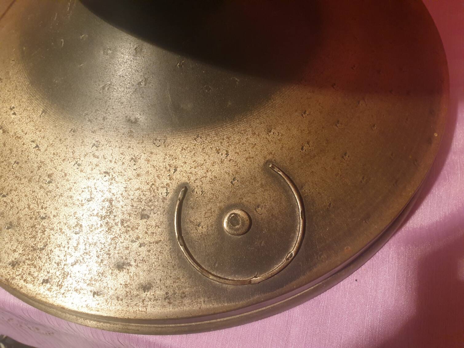 Large designer metal living room lamp