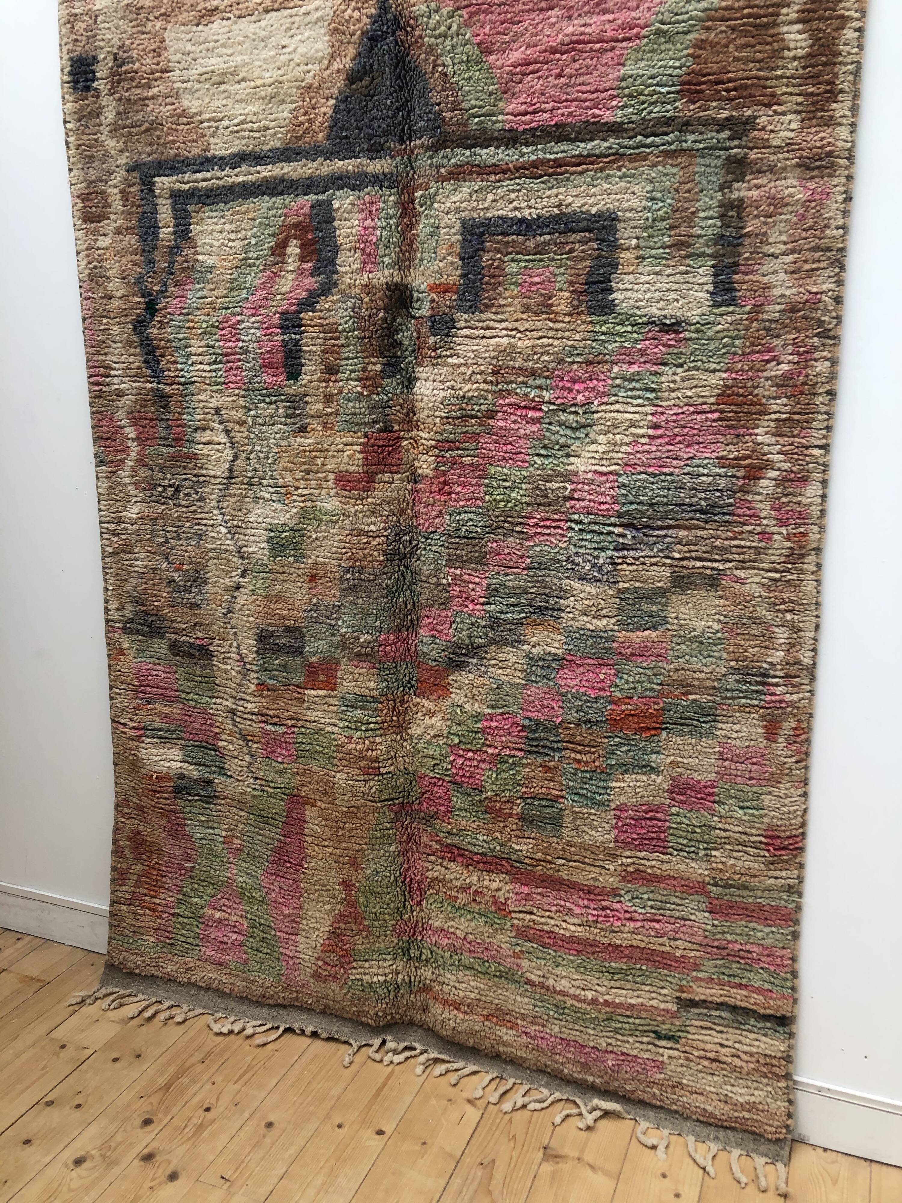 Moroccan Berber rug Boujaad 2.66x1.5m