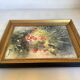 Tableau bouquet de fleurs huile sur toile signée