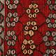 6x12 Dark Burgundy Long Wide Handwoven Turkish Kilim Rug Carpet, 168x354 Cm