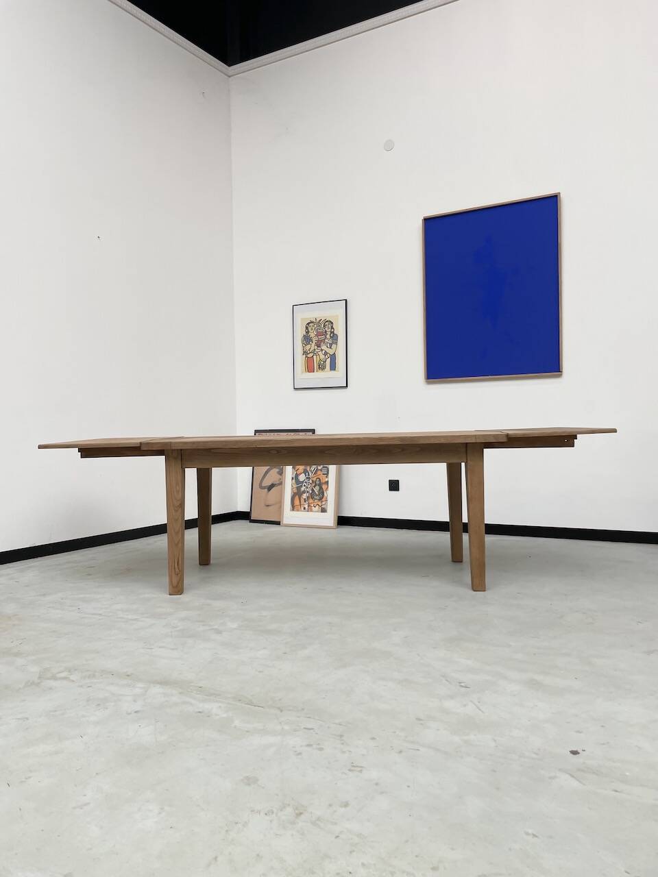 Oak farmhouse table 270 cm with extensions