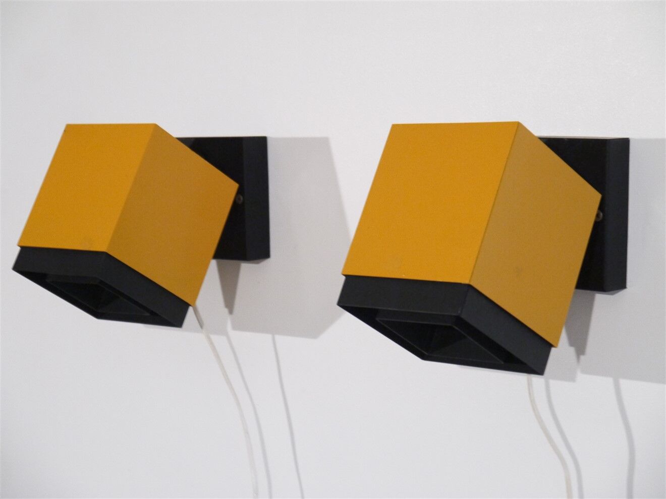 Pair of wall lamps 1970