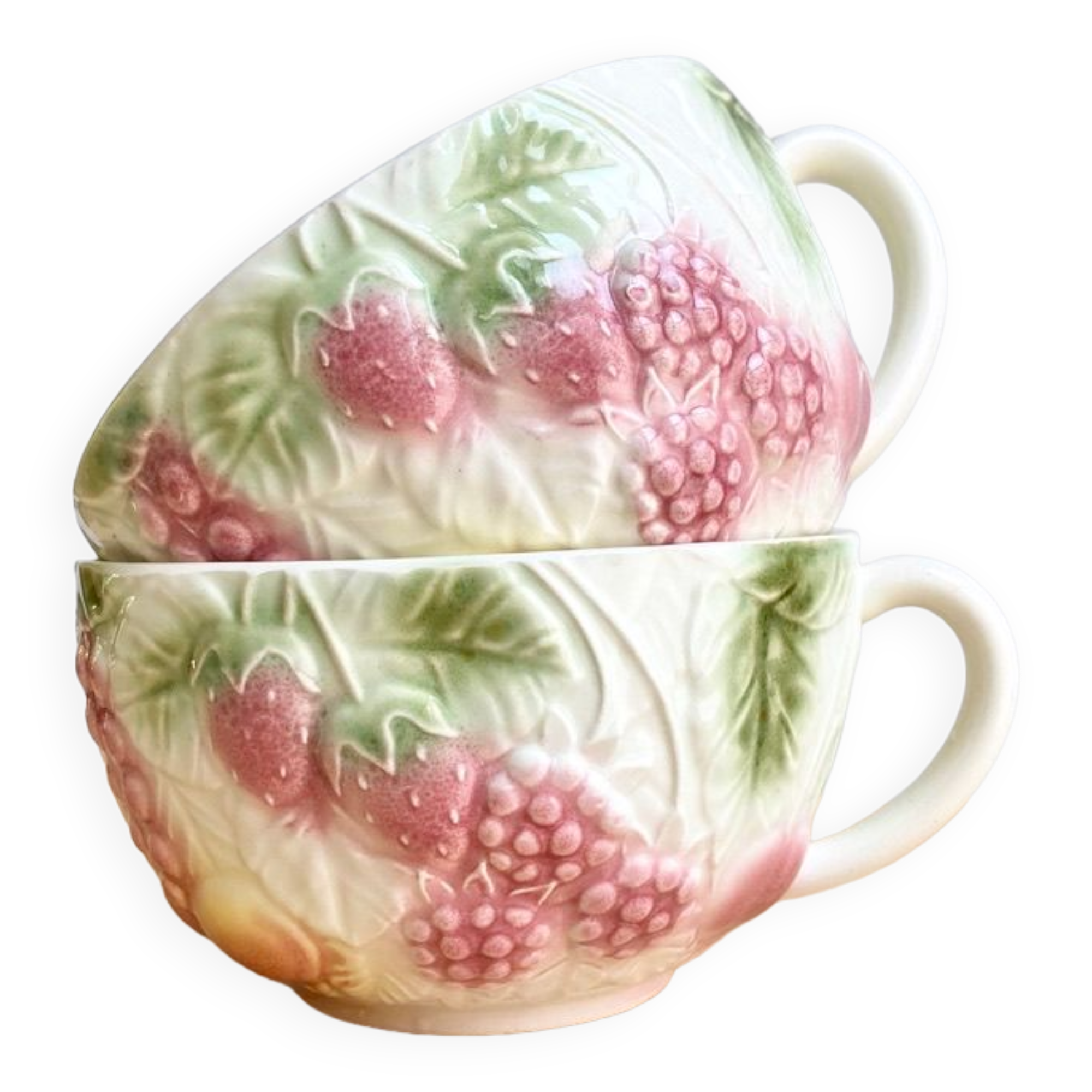 Cups in barbotine 70's