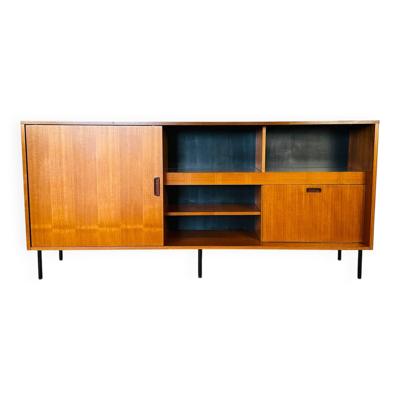 Enfilade scandinave haute en teck 1960