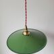 Workshop suspension in enamelled sheet metal