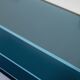 Blue degraded shelf