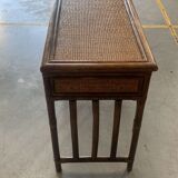 Rattan desk
