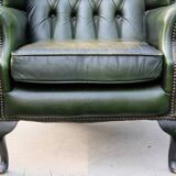 Fauteuil chesterfiel, années 80
