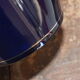 Vase 30s blue of Sèvres and gold Ste Radégonde or Tours Pinon (unsigned)