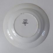 Digoin sarreguemines 2 hollow plates odile