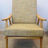 Beige Boomerang Armchair, TON, 1960s