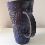 A. Camos Vallauris Blin style ceramic pitcher/jug