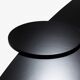 Gilles Derain pair of metal coffee tables edition Lumen 1986