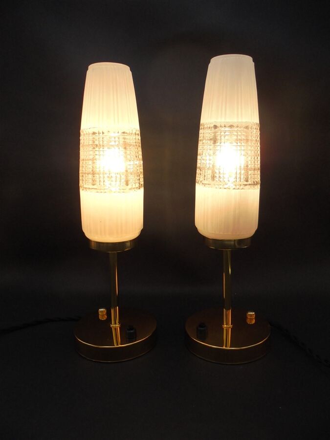 Paire de lampes