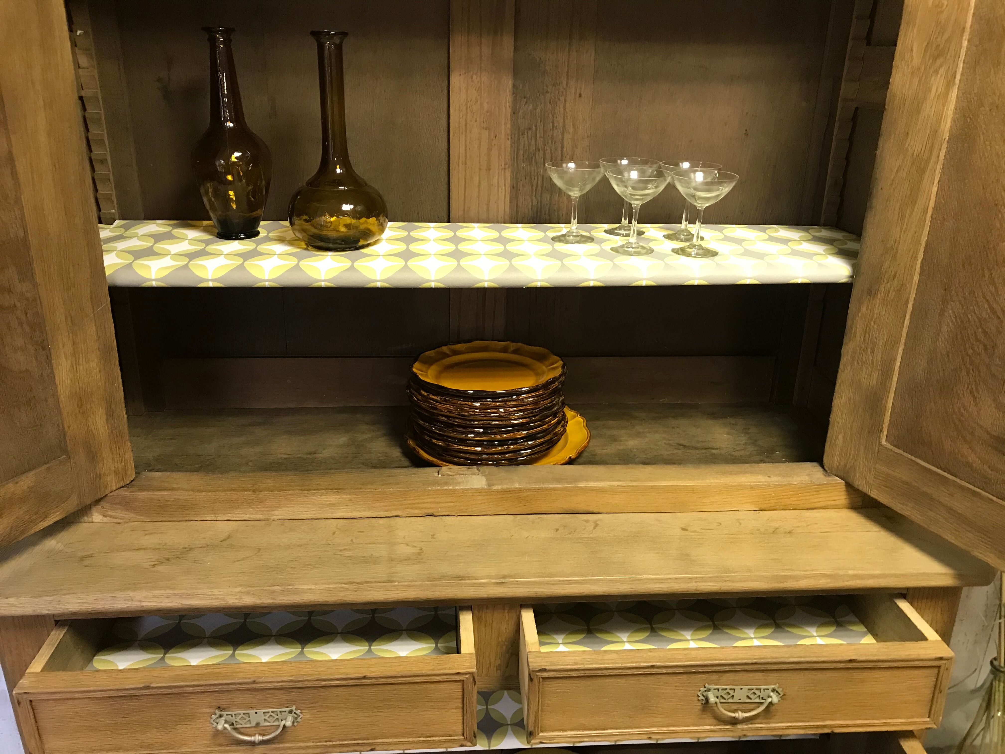 Oak Buffet two parts