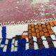 Contemporary multicoloured Berber rug in wool – 300 x 200 cm
