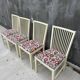 Ensemble de 4 chaises design scandinave – Karin Mobring & Tomás Jeline