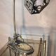 polished coppery brass art deco desk lamp numbered 3kg