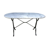 Bistro table 1900 in Carrara marble